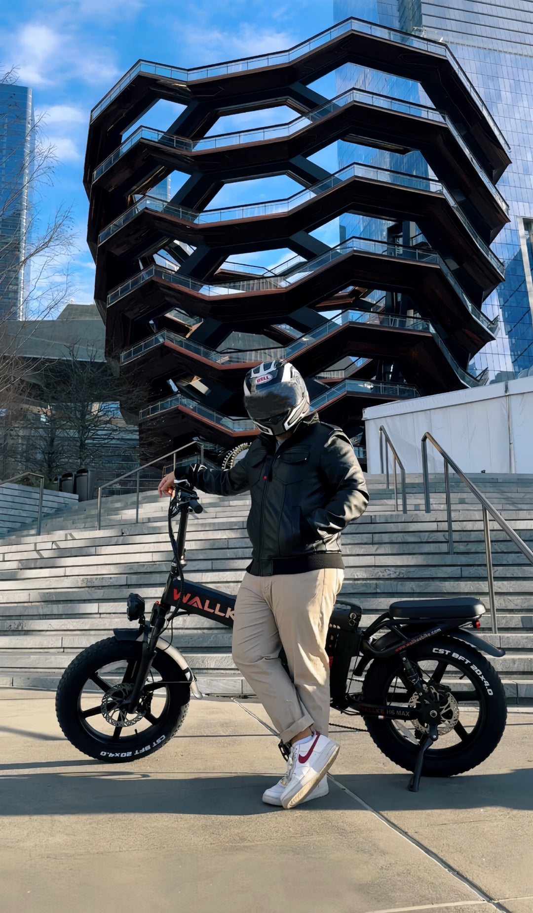Electric bike for city riding, offering eco-friendly commuting and a smooth experience on urban streets and paths.