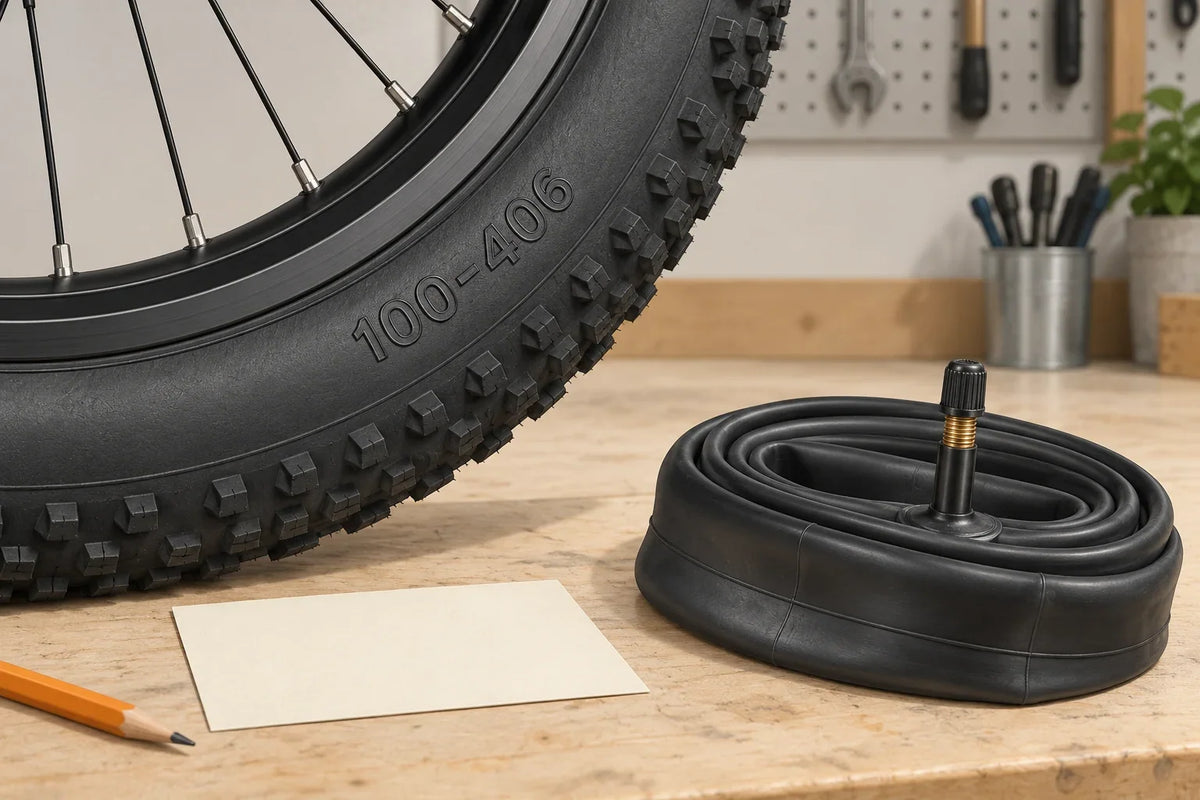 20×4 E-Bike Inner Tubes: Check the Label Before Buying a Spare