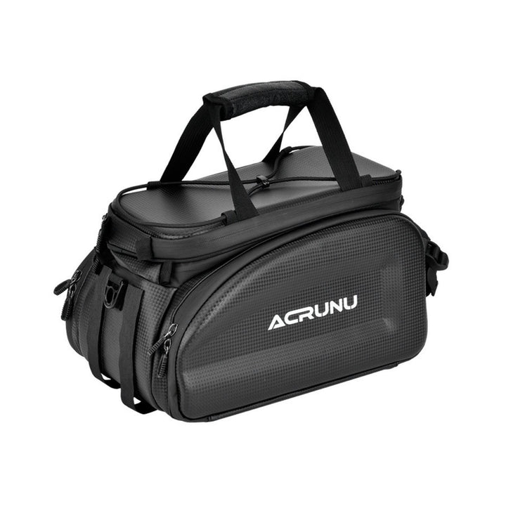 35L waterproof trunk bag for bikes, durable design, large capacity, ideal for outdoor cycling, hiking, and commuting.