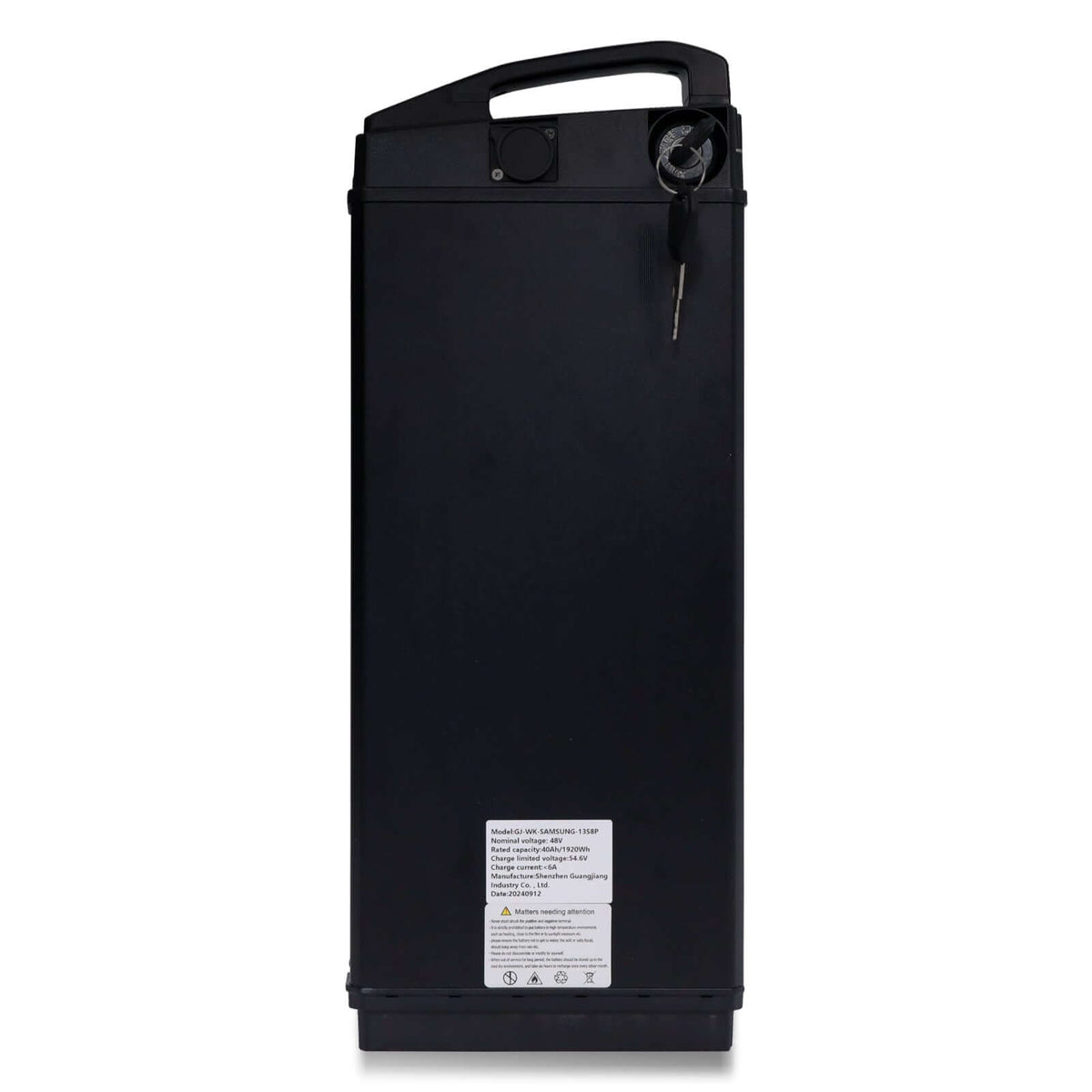 Wallke H9/H7 rear battery for electric bikes, designed for high performance and long-lasting power.