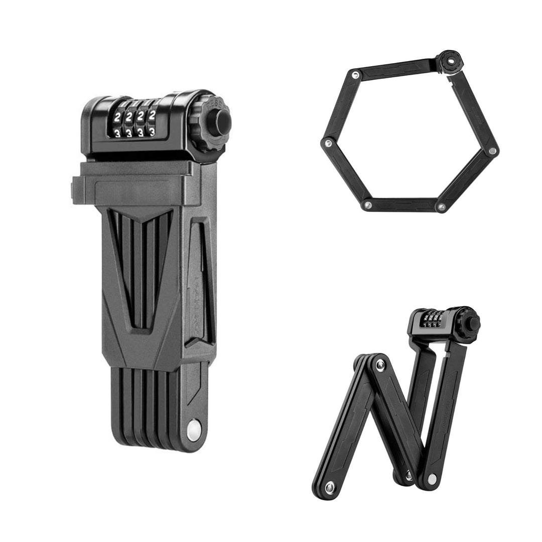 Folding Password Bike Lock – Secure, Compact & Easy to Carry