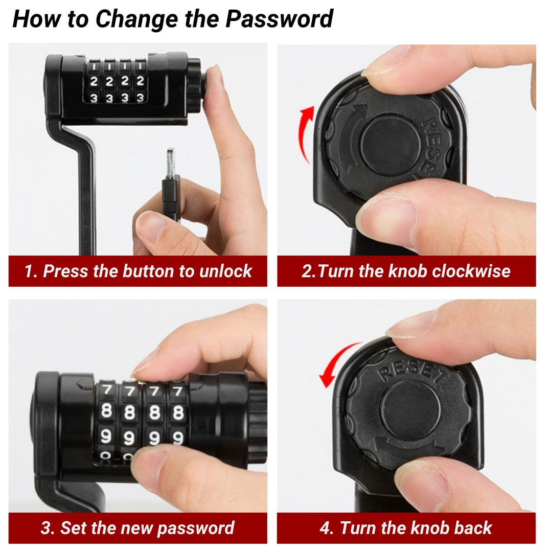 High-Security Folding Lock for E-Bikes – No Keys Needed