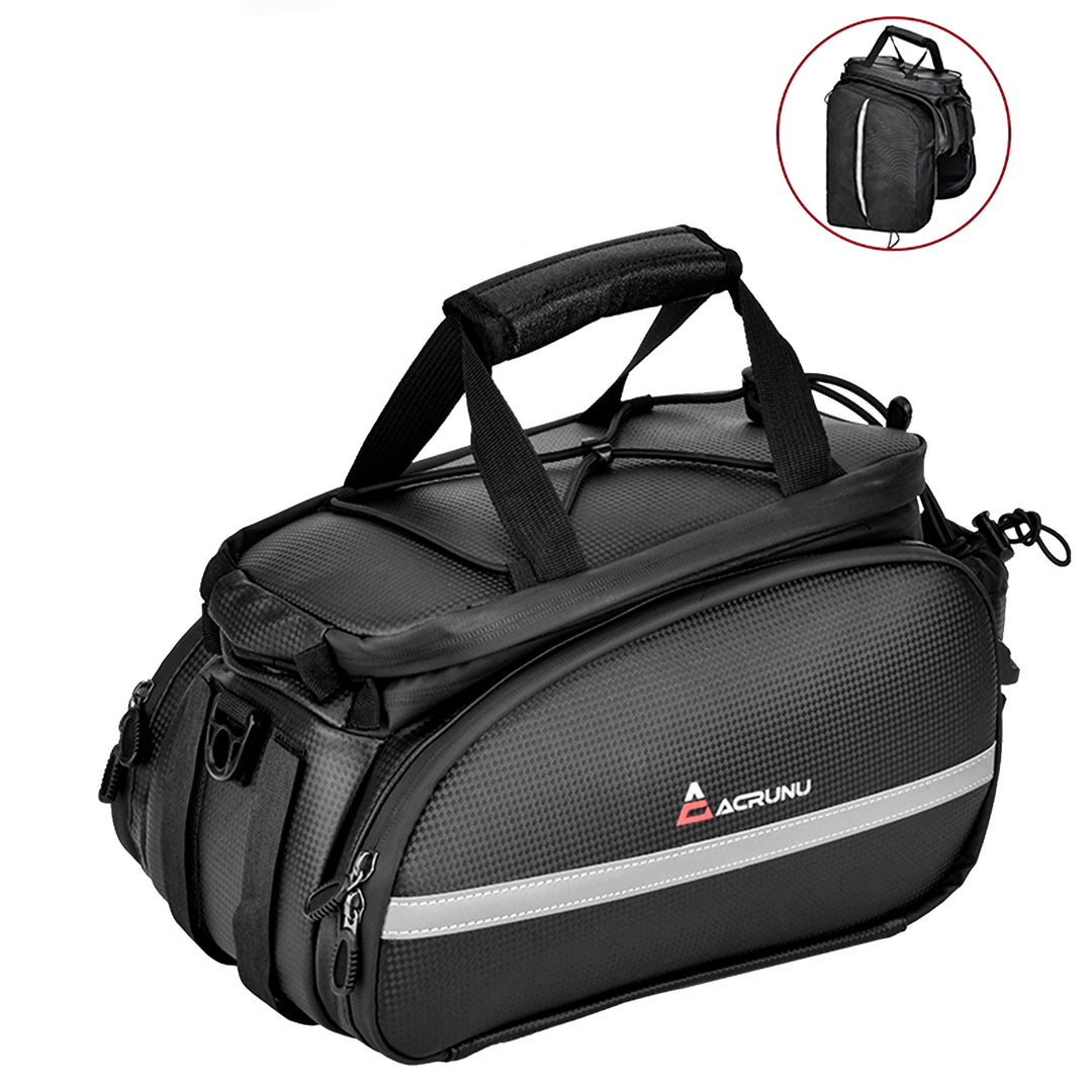 Quick Installation - No tools required, Fast, And Foolproof - Unlike Bike Trunk Bag on the market that require tools to tighten screws to secure them.